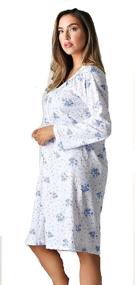 img 2 attached to 💖 Luxurious 6085 3 L Just Love Nightgown: Perfect Women's Clothing for Lingerie, Sleep & Lounge