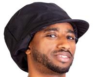 🧢 men's streetstyle shower cap: waterproof, reusable, large cap for men's hair. ideal for curls, dreadlocks. enhances appearance. logo