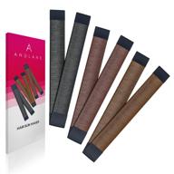 🔃 versatile hair bun maker - french twist hair fold wrap snap by andlane: 1 black, 1 brown, 1 light brown logo