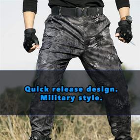 img 1 attached to 👖 Stretch Military Tactical Release Pants by Bluecton