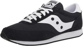 img 4 attached to Saucony Mens Hornet Sneaker Black Men's Shoes for Fashion Sneakers
