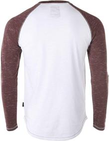 img 2 attached to ZIMEGO Men's Baseball Henley Shirts - Enhanced SEO