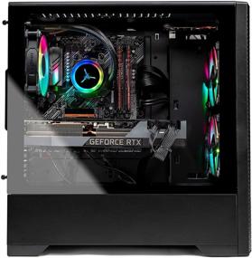 img 1 attached to 💥 Skytech Blaze 3.0 Gaming PC - AMD Ryzen 7 3700X, RTX 3080, 16GB DDR4, 1TB Gen4 SSD, 120mm AIO Liquid Cooling, B550 Motherboard, Black