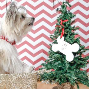 img 2 attached to 🐾 Tiny Ideas Pet Holiday Ornament: Cherished Christmas Keepsake for Dogs and Cats - Home Décor and Stocking Stuffer