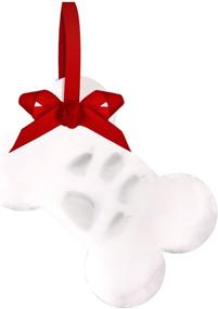 img 4 attached to 🐾 Tiny Ideas Pet Holiday Ornament: Cherished Christmas Keepsake for Dogs and Cats - Home Décor and Stocking Stuffer