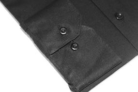 img 2 attached to Shirts Spandex Stretch Fabric Convertible Men's Clothing in Shirts