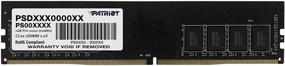 img 4 attached to 💾 Модуль памяти Patriot Signature Line DDR4 8 ГБ 2666 МГц UDIMM 1.2 В