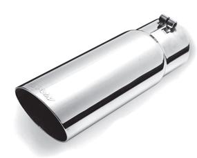 img 1 attached to Gibson 500374 Exhaust Tip in Polished Stainless Steel