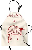 ambesonne christmas ornaments adjustable gardening kitchen & dining логотип