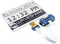 дисплей waveshare 7,5 дюйма e-ink hat для raspberry pi - разрешение 800×480, встроенный контроллер, интерфейс spi, поддержка для плат raspberry pi и jetson nano логотип