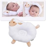 👶 stohua baby flat head syndrome prevention pillow - organic cotton infant head shaping pillow for newborns, soft & breathable baby sleeping pillow logo