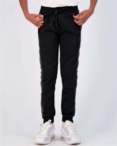 img 3 attached to 👖 Real Essentials 3 Pack: Boys Youth Soft Fleece Jogger Sweatpants - Active & Athletic
