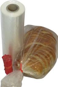 img 2 attached to 🛍️ Plastic Bread and Grocery Bags on Roll - 12x20 - 1 Roll/Case (~350 Bags) with Complimentary Twist Ties