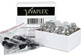img 1 attached to 🧪 Vivaplex Clear Glass Bottles with Droppers: Premium Lab & Scientific Products for Effective Dispensing
