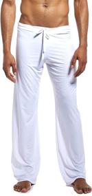 img 4 attached to Eternal Berry Fashion Ultra Thin Pajama Men's Clothing in Sleep & Lounge