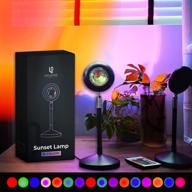 the sunset lamp projector light - transform your space with 16 colors and remote control логотип