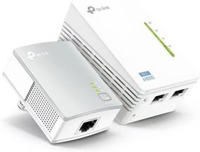 img 4 attached to 📶 Enhance and Expand Your Network with TP-Link AV600 Powerline WiFi Extender and WiFi Booster (TL-WPA4220 KIT)