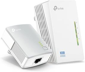 img 3 attached to 📶 Enhance and Expand Your Network with TP-Link AV600 Powerline WiFi Extender and WiFi Booster (TL-WPA4220 KIT)