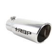 rbp rbp 35453 7 polished stainless exhaust logo
