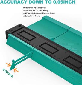 img 2 attached to 🛠️ Fundaful Contour Gauge with Adjustable Lock - Perfect Profile Tool for Woodworking, Flooring, Construction - Ultimate Gift Idea for Carpenters and DIYers!