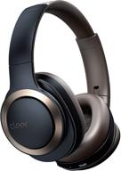 🎧 cleer audio, наушники enduro anc с подавлением шума, расширенное время работы аккумулятора в 60 часов, настраиваемое окружающее звуковое поле, беспроводные наушники с bluetooth, интеграция с приложением cleer+ - темно-синий цвет. логотип