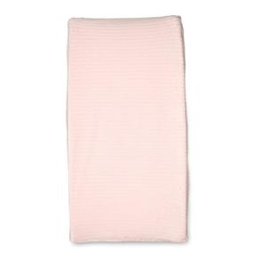 img 4 attached to 🌸 Boppy Changing Pad Cover: Soft Pink Ribbed Minky Fabric for Ultimate Comfort and Style