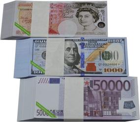 img 4 attached to 👻 Funeral Joss Paper - 240 Piece Ancestor Money Heaven Bank Notes Ghost Money U.S. Dollar (US$1000) GBP (£5000) Euro (€50000) to Strengthen Ancestor Connection, Enhance Good Fortune