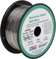 🔩 high-quality us forge welding stainless steel mig wire .030 - 2-pound spool #00676 for precise welding logo