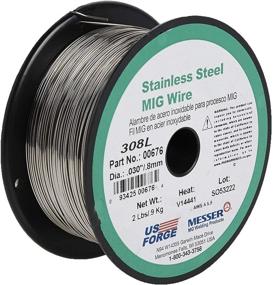 img 4 attached to 🔩 High-Quality US Forge Welding Stainless Steel MIG Wire .030 - 2-Pound Spool #00676 for Precise Welding