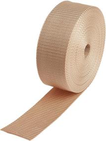 img 1 attached to 🔧 SEO-Optimized: Heavyweight Poly Strapworks Webbing - Durable Polypropylene Strapping for Outdoor DIY Gear Repair, 2 Inch x 10 Yards - Khaki