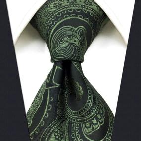 img 3 attached to Green Paisley Necktie by Shlax Wing