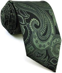 img 1 attached to Green Paisley Necktie by Shlax Wing