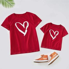 img 1 attached to 👯 Top-rated PopReal Outfits for Besties: Matching Girls' Tops, Tees, & Blouses