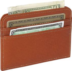 img 1 attached to 💼 Piel Leather Slim Business Black Men's Wallets, Card Cases & Money Organizers - Enhance Your Accessories