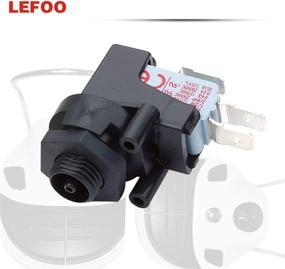 img 2 attached to 🚿 LEFOO LF40 Pressure Switch - Ideal for Spa, Hot Tub Pump, Food Waste Disposal, and Air Actuator - Alternate Action, Range 0.25-15psi