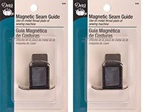 img 3 attached to 🧲 Dritz 626 Seam Guide - Magnetic (2-Pack): Enhance Your Sewing Experience with Ultimate Precision