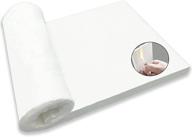 ceramic fiber blanket fireproof insulation baffle - 2400f rated, heat resistant for stoves, kilns, forges - 1x12x24 inch logo