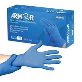 img 4 attached to Pac Dent Nitrile Disposable Textured Extra Large
