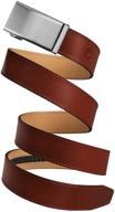 mission belt grain italian leather men's accessories in belts логотип