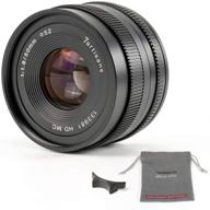 7artisans 50mm f1.8 aps-c manual fixed lens for fuji cameras - black: x-a1, x-a10, x-a2, x-a3, x-at, x-m1, xm2, x-t1, x-t10, x-t2, x-t20, x-pro1, x-pro2, x-e1, x-e2, x-e2s logo