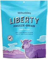 buy buckley liberty dog food topper & mixer: freeze dried grain-free beef, chicken, and lamb from 100% usa sourced ingredients - available in 10 oz and 20 oz logo