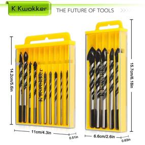 img 2 attached to Kwokker Tungsten Triangle Professional Concrete Product