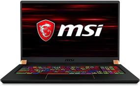 img 4 attached to 🎮 Высокопроизводительный игровой ноутбук MSI GS75 Stealth: дисплей 17,3" 240 Гц, процессор Intel Core i7-10875H, графика NVIDIA GeForce RTX 2060, 16 ГБ оперативной памяти, 512 ГБ NVMe SSD, ОС Win10 Pro, черный (10SE-620)