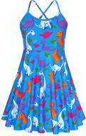 adorable sleeveless butterfly birthday dresses for girls' summer clothing and dresses logo