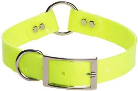 img 1 attached to 🐾 Mendota Pet Biothane Synthetic Collar - Featuring Center Ring Safety - Proudly Made in the USA - Waterproof and Odor Resistant