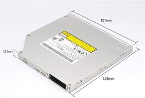 img 1 attached to OSGEAR Internal 12.7mm Slot-in SATA 8X DVDRW CD DVD RW ROM Burner Writer for Laptop PC Mac - Slim Optical Drive Compatible with Apple Mac Mini A1283 A1347, iMac 9-12 inch A1311 A1312 - Super Drive