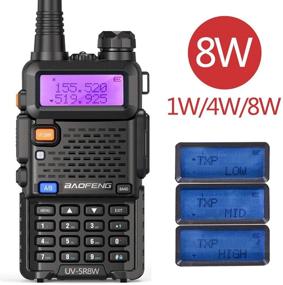 img 3 attached to High Power Tri-Power Portable Baofeng UV-5R Two Way Radio for Ham Radio Enthusiasts
