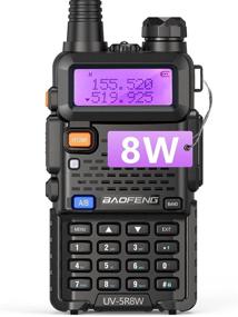 img 4 attached to High Power Tri-Power Portable Baofeng UV-5R Two Way Radio for Ham Radio Enthusiasts