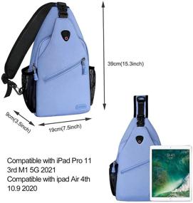 img 2 attached to MOSISO Backpack Multipurpose Crossbody Shoulder Outdoor Recreation and Camping & Hiking