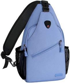 img 4 attached to MOSISO Backpack Multipurpose Crossbody Shoulder Outdoor Recreation and Camping & Hiking